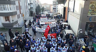Maden işçileri özelleştirmeye karşı Ankara'ya yürüyor