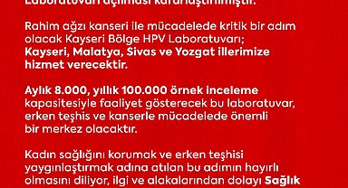 MHP'li Ersoy'dan Kayseri'ye bir müjde daha