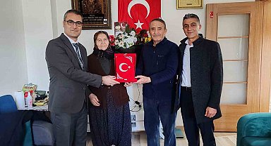 Niğde SGK İl Müdürü Eray Buz'dan şehit ailelerine anlamlı ziyaret