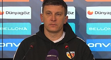 Sergej Jakirovic: "Kazandığımız 3 puan çok önemliydi"