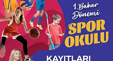Spor A.Ş.'nin 1. Bahar Dönemi Spor Okulu kayıtları başladı