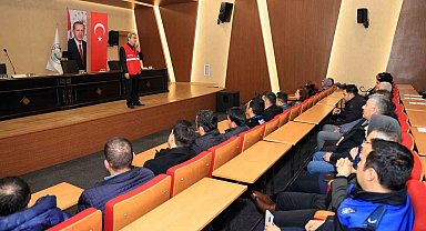 Talas personeline ilk yardım eğitimi