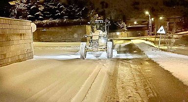 Talas'ta gece gündüz kış çalışması