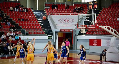 Türkiye Kadınlar Basketbol Süper Ligi: Melikgazi Kayseri Basket: 93 - Bodrum Basketbol: 43