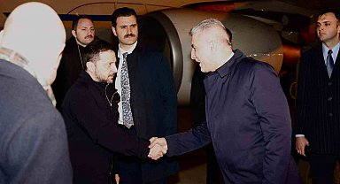 Ukrayna Devlet Başkanı Zelenskiy Ankara'da