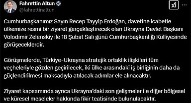 Ukrayna Devlet Başkanı Zelenskiy Türkiye'ye geliyor