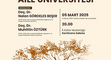 2025 Aile Yılı'nda, NÖHÜ'den Aile Üniversitesi Projesi