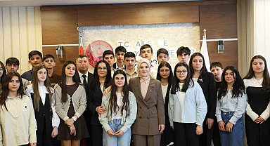 Aile ve Sosyal Hizmetler Bakanı Göktaş, Azerbaycan'dan gelen şehit çocuklarıyla buluştu