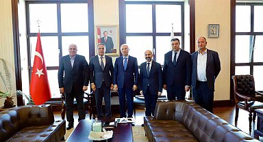 AK Parti Genel Başkan Vekili Ala, Alevi Vakıfları Federasyonu Genel Başkanı ile görüştü