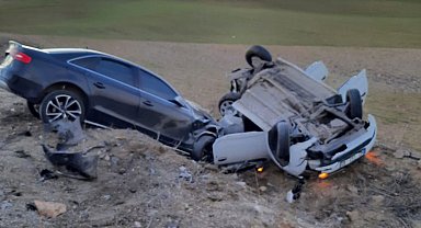 Ankara-Bala yolunda kaza: 1 ölü, 1 yaralı