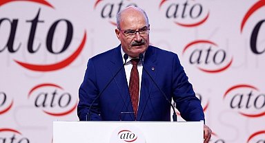 ATO Başkanı Baran: "Faizlerin düşüş eğilimine girmesi iş dünyamızın önünü görmesi açısından olumlu"