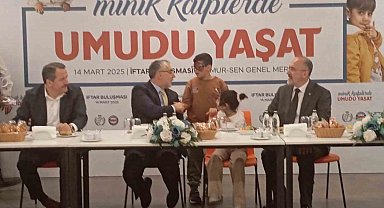 Bakan Işıkhan 'Minik Kalplerde Umudu Yaşat' iftar programına katıldı