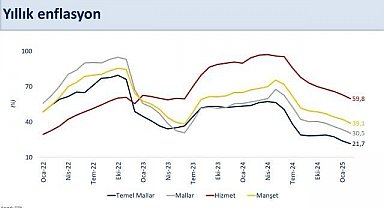 Bakan Şimşek: "Dokuz aydır gerileyen yıllık enflasyon şubatta yüzde 39,1 gerçekleşti"