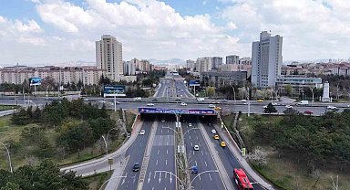 Bayram tatilinde Ankara sokakları boş kaldı