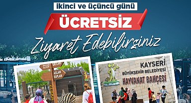 Bayramda hayvanat bahçesi ücretsiz