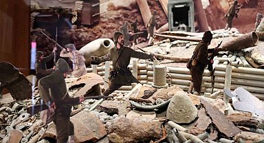 Bu müzeye gelen Çanakkale Savaşı'nı yaşıyor