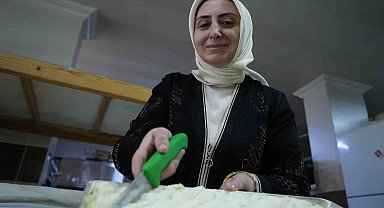 Çubuklu kadınlar bayram mesaisinde