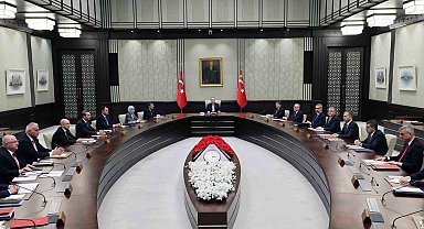 Cumhurbaşkanlığı Kabinesi, Cumhurbaşkanı Recep Tayyip Erdoğan başkanlığında Beştepe'de toplandı.