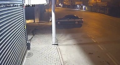 Drift atan araçtan hava ateş açanlar yakalandı