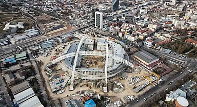 Dünyanın en ağır çatısı Ankara'da yükseliyor