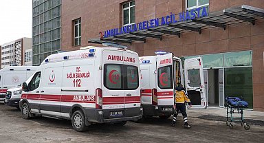 Elektrik akımına kapılan şahıs hastaneye kaldırıldı