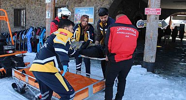 Erciyes'te turistler emin ellerde