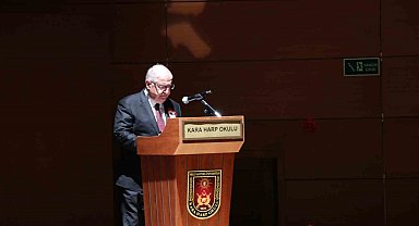 Gazi Mustafa Kemal Atatürk'ün Kara Harp Okulu'na girişinin 126. yıldönümü töreni