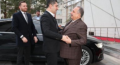 Genel Başkan Yardımcısı Özdemir'den Yalçın'a ziyaret