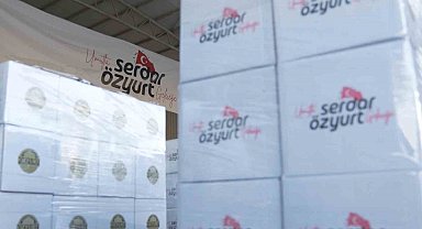 Hataylı iş adamı Serdar Özyurt 5 bin aileye Ramazan kolisi ulaştırdı
