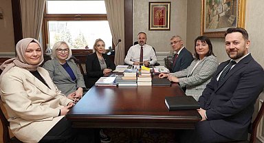 İçişleri Bakan Yardımcısı Turan'a Muhabirler Derneği'nden ziyaret