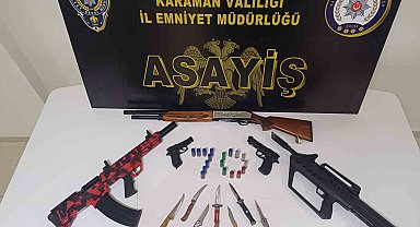 Karaman'da 146 bin makaron ele geçirildi