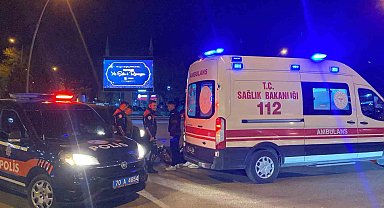 Karaman'da hafif ticari araçla motosiklet çarpıştı: 1 yaralı