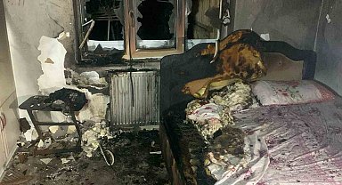 Karaman'da müstakil eve iftar saatinde molotoflu saldırı