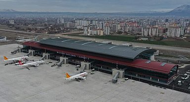 Kayseri Havalimanı'nda Şubat ayında 178 bin 240 yolcuya hizmet verildi