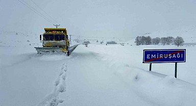 Kayseri'de 203 yol açıldı, 15 yolda çalışmalar sürüyor