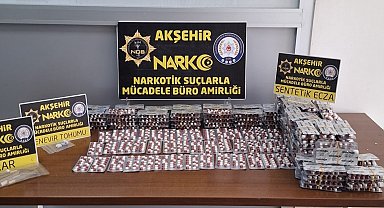 Konya'da uyuşturucu operasyonu: 3 gözaltı