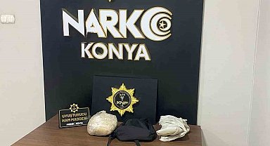 Konya'da uyuşturucu operasyonu