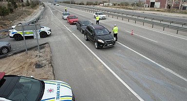 Konya'nın 824 kilometrelik 7 şehirler arası kara yolunda kazalara karşı bayram önlemi