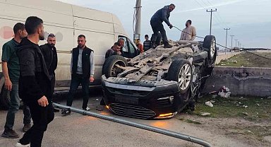 Makam aracıyla kaza yapan belediye başkanı ağır yaralandı
