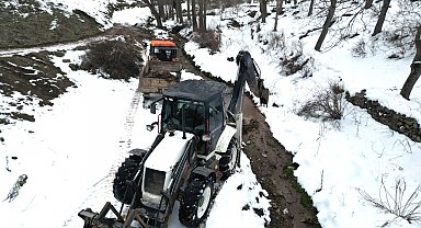 Melikgazi'den kırsalda tarıma destek