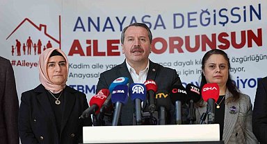 Memur-Sen Genel Başkanı Yalçın: "Anayasa'ya 'aile, kadın ve erkekten oluşur' cümlesi eklenmeli"