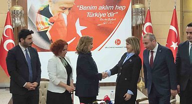 MHP ile DEM Parti ilk kez bayramlaştı