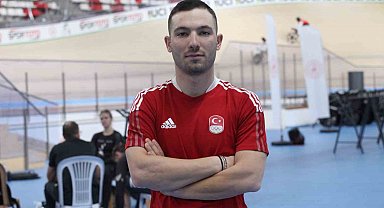 Milli bisikletçi Ramazan Yılmaz, UCI Pist Bisikleti Uluslar Kupası'nda kürsüye çıkmayı hedefliyor