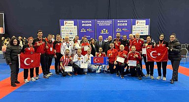 Milliler, 27. Büyükler ve Veteranlar Karate Şampiyonası'nda zirveye çıktı