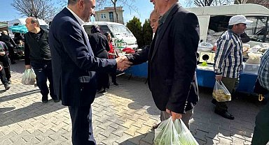 Pursaklar Belediyesi zabıta ekiplerinden Ramazan'da pazarlarda denetim