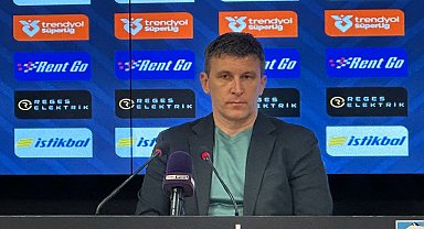 Sergej Jakirovic: "Bugün sahada her şeyini veren enerjik bir takım vardı"