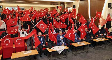 Talas'ta muhteşem İstiklal Marşı programı
