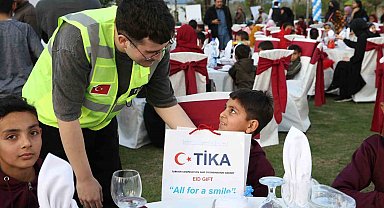TİKA, Pakistan'da yetim çocuklara iftar yemeği verdi