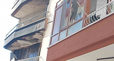 Tüp patlaması nedeniyle yanan ev kullanılamaz hale geldi