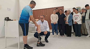 Türkiye'nin tek ortez-protez eğitimleri Kırşehir'de sürüyor
